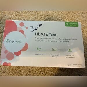 NIB sEverlyWell HBA1C Adult Hemoglobin Test, Physician Approved Lab Test